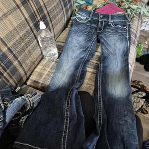 Ariat Dark Blue Flare Jeans